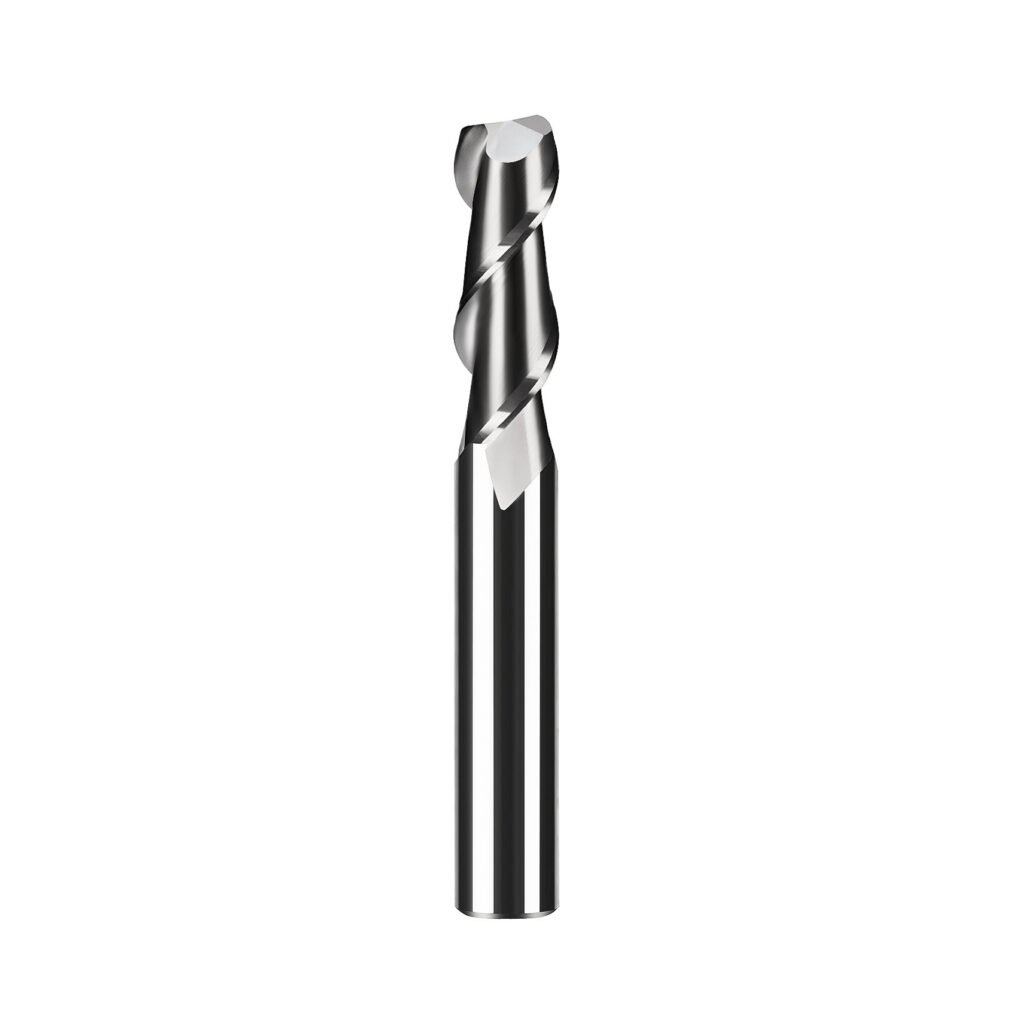 45 Series 2 Flutes Carbide End Mill for Aluminum