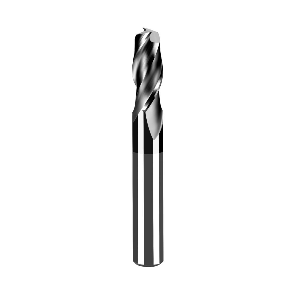 45 Series 2 Flutes Carbide End Mill