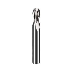 45 Series 2 Flutes Carbide Ball Nose End Mill  for Aluminum