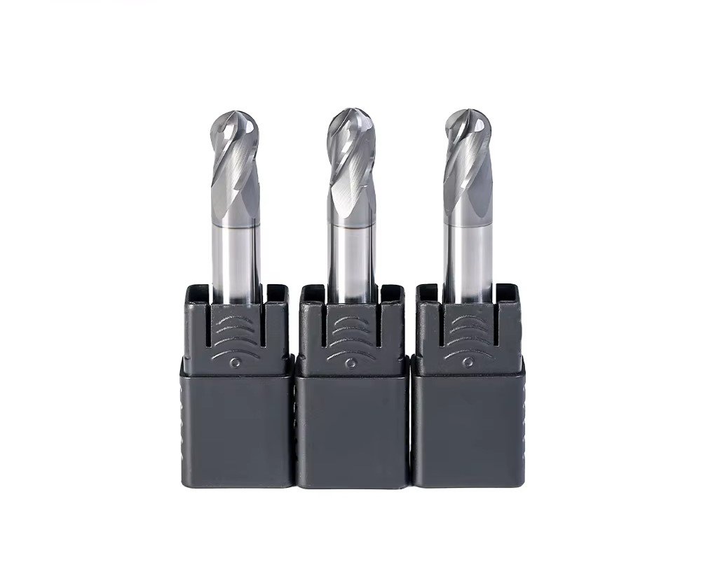 45 Series 4 Flutes Carbide Ball Nose End Mill