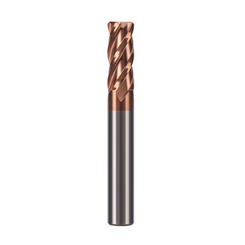 55 Series 4 Flutes Carbide Corner Radius End Mill