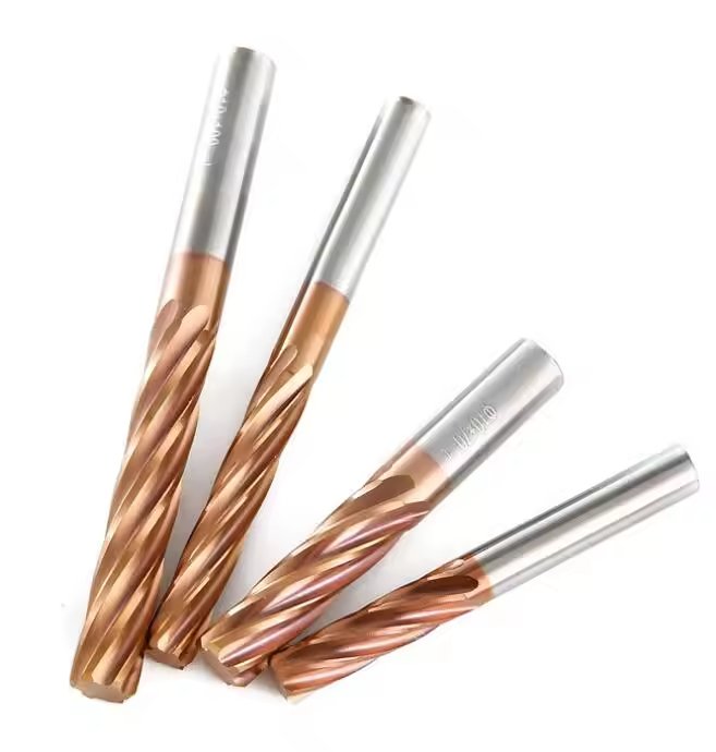 55 Series Coated Carbide Spiral Groove Reamer