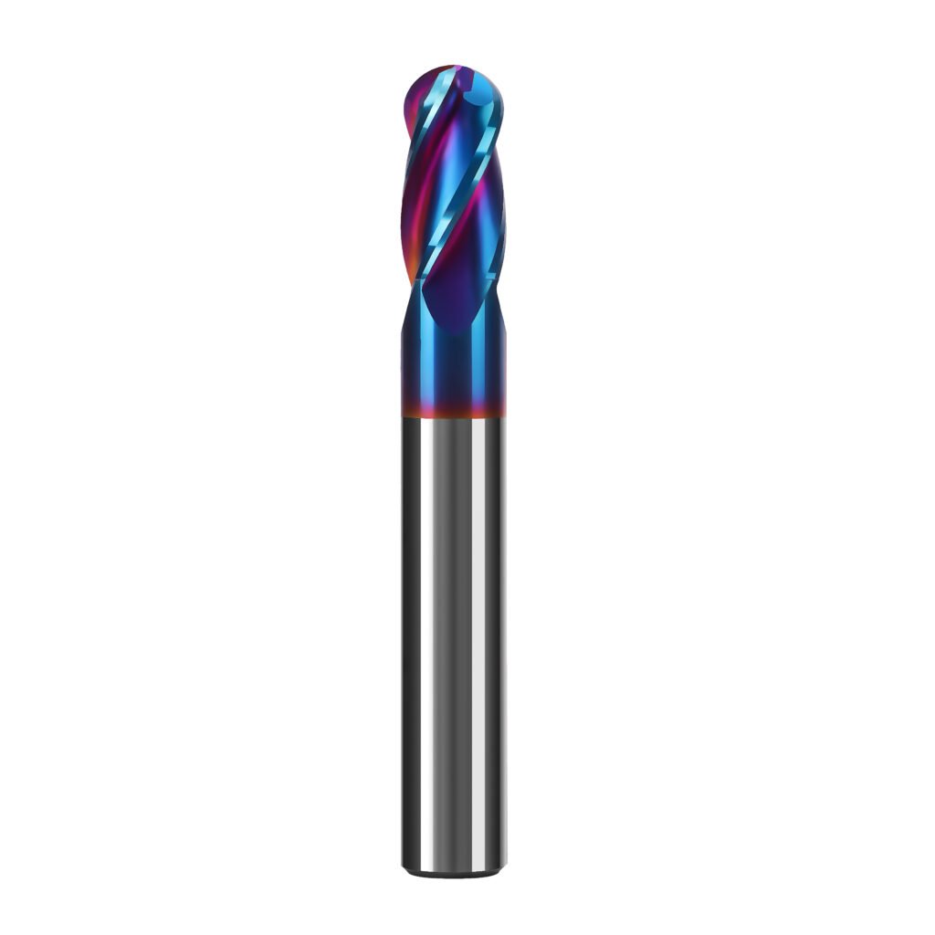 65 Series 4 Flutes Carbide Ball Nose End Mill