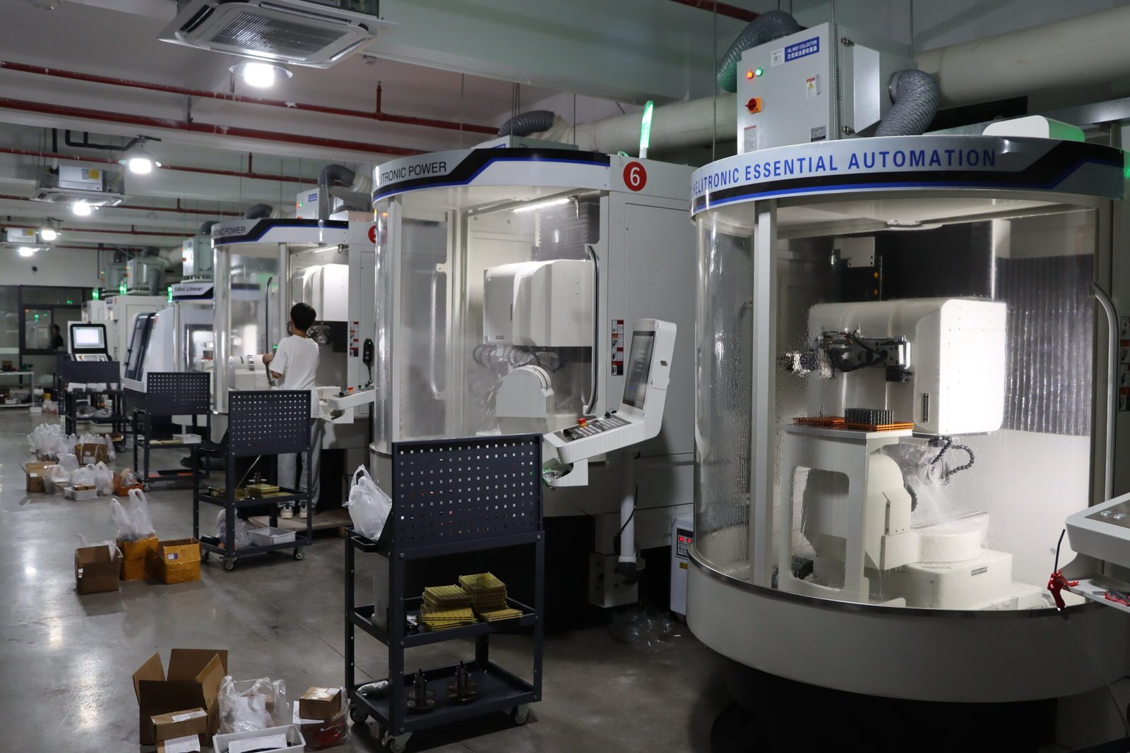 Professional CNC Manufacturing Background