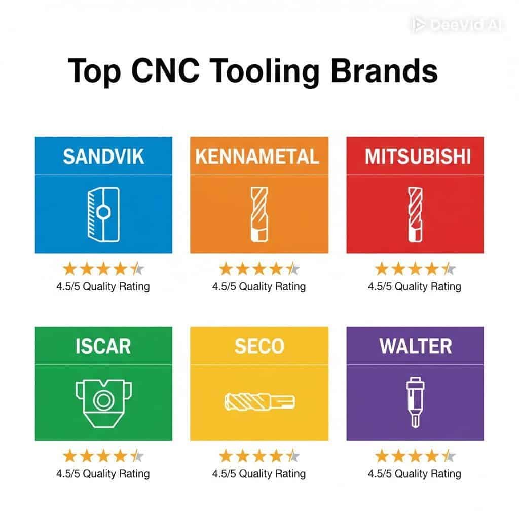 Logos of top tool brands